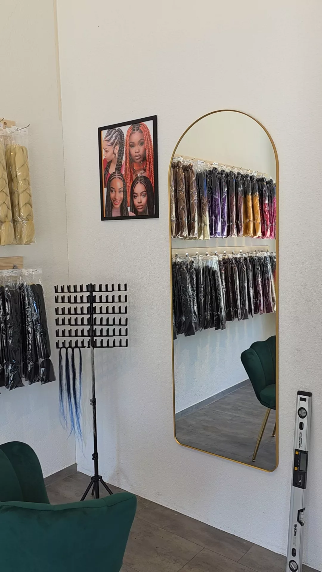 Open Hair Styling