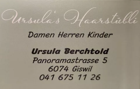 Ursula's Haarstübli